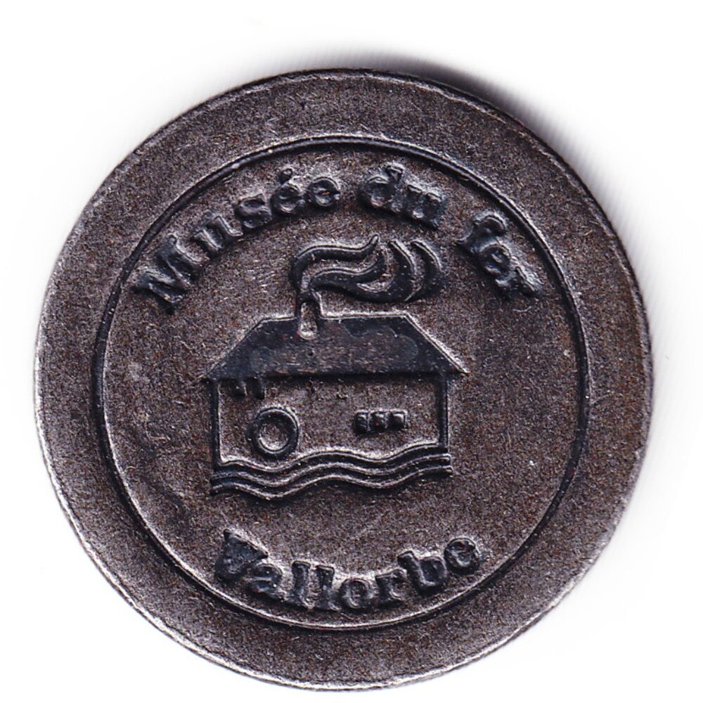 Musee de Fer Vallorbe Switzerland Medal (b87)